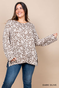 Free to Be Leopard Top - 2 Colors  - FINAL SALE CLEARANCE
