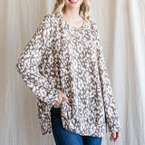 Free to Be Leopard Top - 2 Colors - LAST ONES FINAL SALE