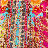 Bold Themes Embroidered Top - LAST ONES FINAL SALE