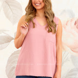 Francine Tank - Mauve* LAST ONES FINAL SALE *