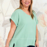 Martha Top - Mint - LAST ONES FINAL SALE