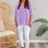 Where You Need to Be Top - Lilac* LAST ONES FINAL SALE *