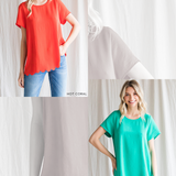 Everyday Expectations Top - 2 Colors* FINAL SALE *