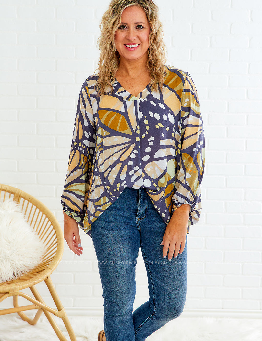 Butterfly Kisses Top - LAST ONES FINAL SALE