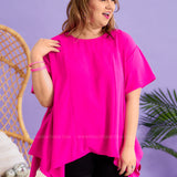 Devoted Darling Top - Fuchsia - LAST ONES FINAL SALE