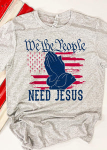 We The People Tee - LAST ONES FINAL SALE