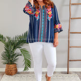 Best Moves Embroidered Top - LAST ONES FINAL SALE