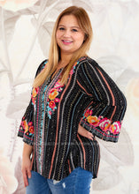 Load image into Gallery viewer, Searching for Joy Embroidered Top - FINAL SALE CLEARANCE
