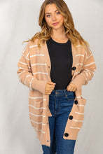 Load image into Gallery viewer, Claudia Striped Cardigan - 2 Colors  - FINAL SALE
