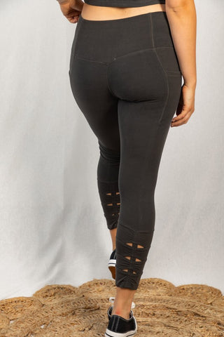 Natalia Athletic Fleece Leggings - FINAL SALE