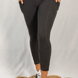 Natalia Athletic Fleece Leggings* LAST ONES FINAL SALE *