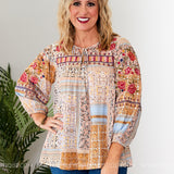 Saige Embroidered Top - LAST ONES FINAL SALE