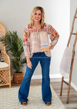 Load image into Gallery viewer, Saige Embroidered Top - FINAL SALE
