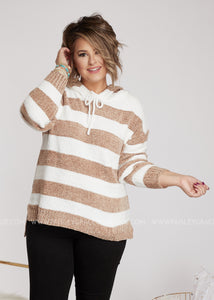 Be Yourself Hoodie-CHESTNUT - FINAL SALE CLEARANCE