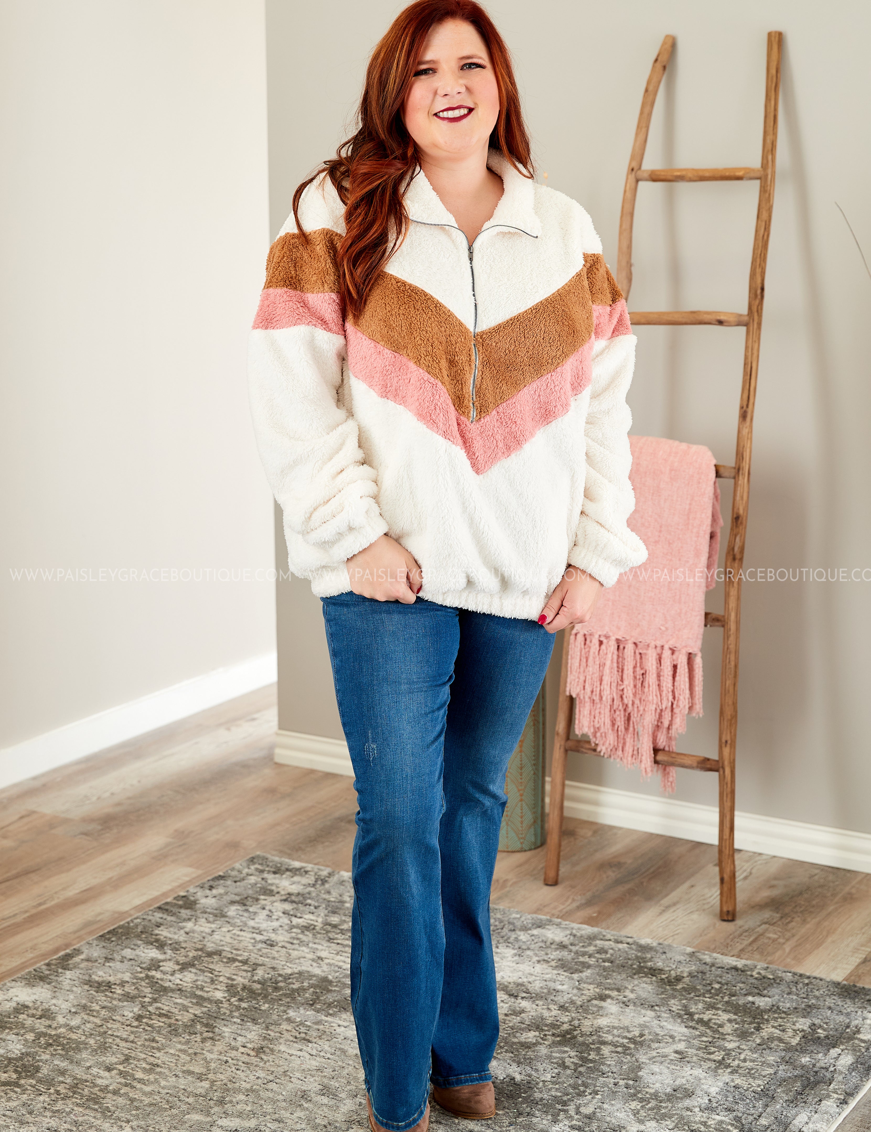 Burkhart Sherpa Pullover* LAST ONES FINAL SALE *