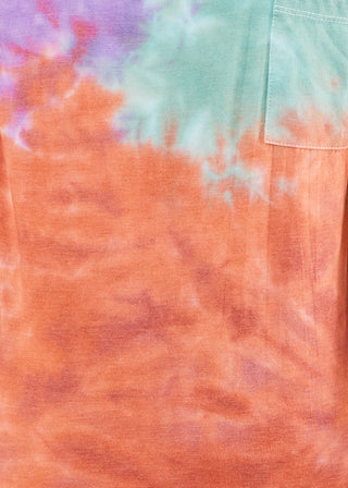 Everyday Tee- RUST TIE-DYE  - FINAL SALE