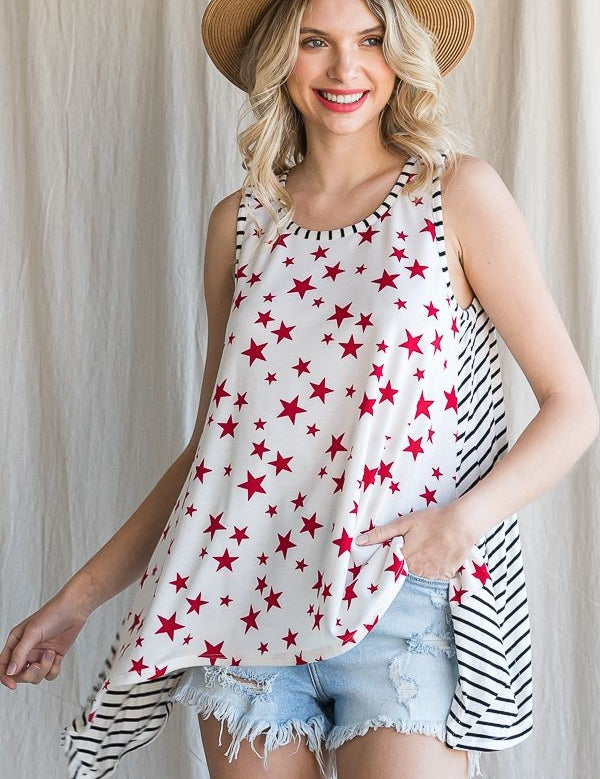 Follow the Stars Tank - 2 Colors - LAST ONES FINAL SALE