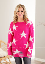 Load image into Gallery viewer, Shooting Stars Sweater- STEAL - FINAL SALE
