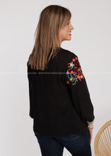 Load image into Gallery viewer, Madrid Embroidered Top - FINAL SALE
