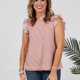 Lilly Top-DUSTY PINK - LAST ONES FINAL SALE