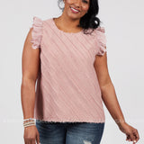 Lilly Top-DUSTY PINK - LAST ONES FINAL SALE