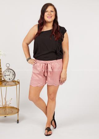 Bentley Scalloped Shorts - FINAL SALE