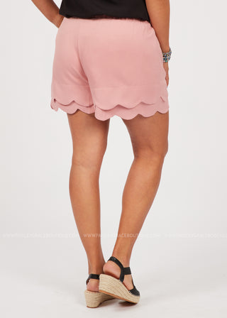 Bentley Scalloped Shorts - FINAL SALE