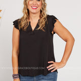 Preston Top- BLACK* LAST ONES FINAL SALE *