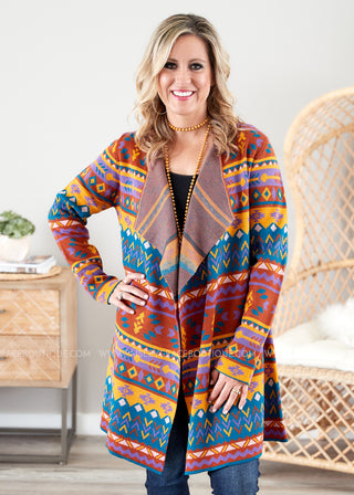 Mesa Sunsets Cardigan - FINAL SALE