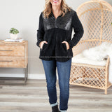 Casual Glam Pullover- BLACK - LAST ONES FINAL SALE