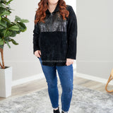 Casual Glam Pullover- BLACK - LAST ONES FINAL SALE