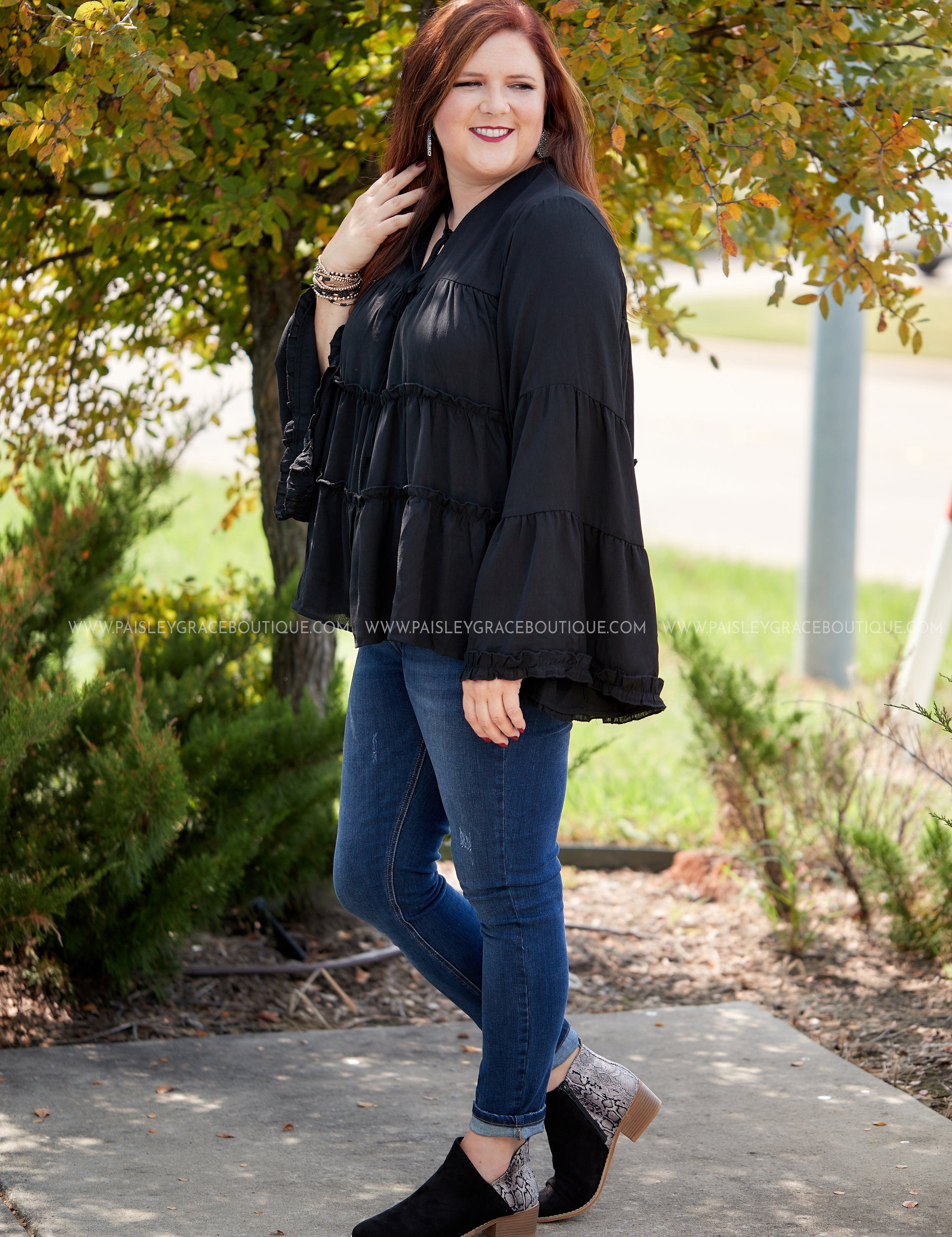 Faye Ruffle Top - LAST ONES *FINAL SALE*