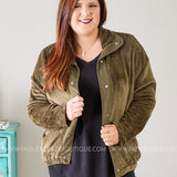 Aspen Adventures Jacket- OLIVE - LAST ONES FINAL SALE