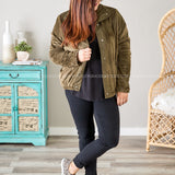 Aspen Adventures Jacket- OLIVE - LAST ONES FINAL SALE