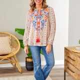 Isabelle Embroidered Top - LAST ONES FINAL SALE