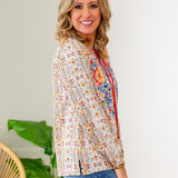 Isabelle Embroidered Top - LAST ONES FINAL SALE
