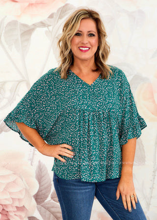 Emerald City Top - LAST ONE FINAL SALE