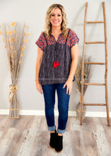 Load image into Gallery viewer, Relive The Magic Embroidered Top - FINAL SALE
