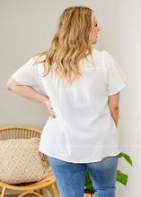 Load image into Gallery viewer, Lorena Embroidered Top - LAST ONES FINAL SALE
