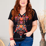 Sophia Embroidered Top - RESTOCK - LAST ONES FINAL SALE
