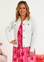 Load image into Gallery viewer, Ophelia Denim Jacket - Ivory - FINAL SALE
