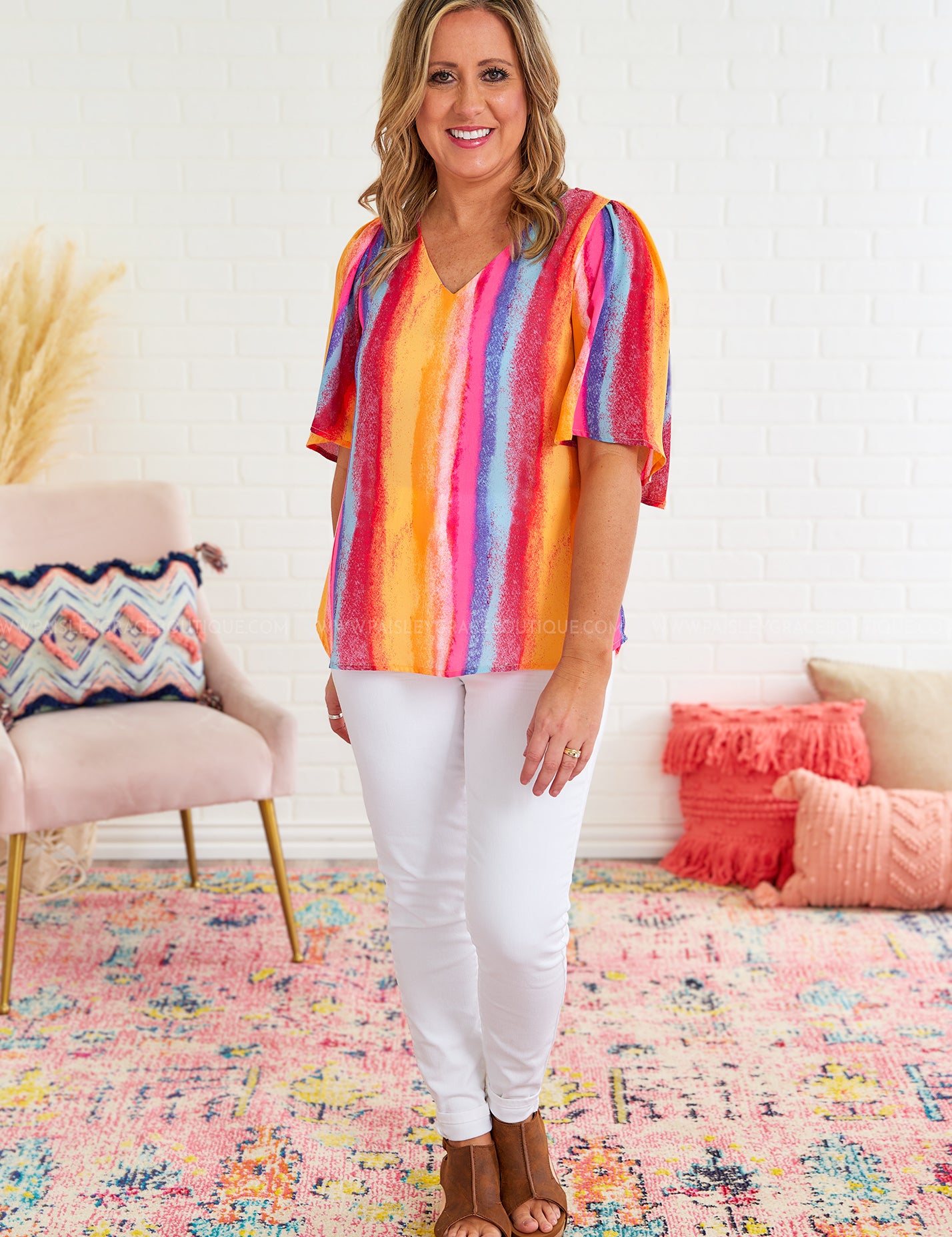 Thinking of Us Top - LAST ONES FINAL SALE