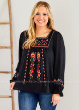 Load image into Gallery viewer, All Time High Embroidered Top - FINAL SALE CLEARANCE

