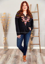 Load image into Gallery viewer, Ride On By Embroidered Top  - FINAL SALE CLEARANCE
