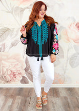 Load image into Gallery viewer, Instant Winner Embroidered Top  - FINAL SALE CLEARANCE

