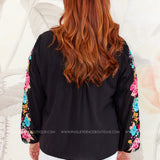 Instant Winner Embroidered Top* FINAL SALE *