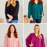 Postcard from Paris Top - 4 Colors - LAST ONES LAST ONES FINAL SALE