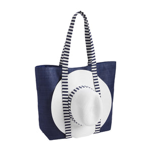 Hat & Tote Set by Mud Pie - FINAL SALE CLEARANCE