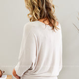 Read Your Mind Top - TAUPE* LAST ONES FINAL SALE *