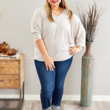 Read Your Mind Top - TAUPE* LAST ONES FINAL SALE *